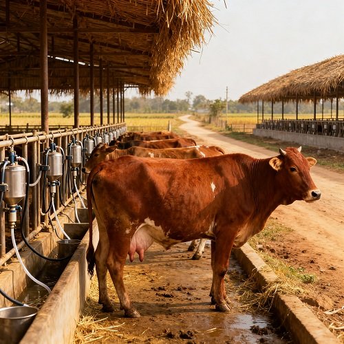 Modern Dairy in Rural Area 8