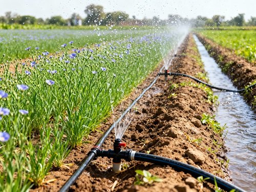 तिलहनी फसलो का उभरता सितारा: सुपर फूड अलसी की खेती alsi 6